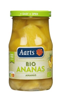 Ananasstücke in BIO-Sirup 350g(Glas)