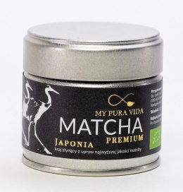 Matcha Premium Japanischer Grüntee BIO 30g