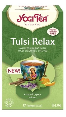 Ayurvedischer Tee Tulsi Relax BIO (17x2 G)