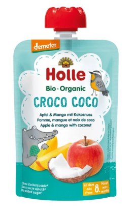 Krokodil-Kokos-Mousse (Apfel-Mango-Kokosnuss) Ohne Zucker 100g