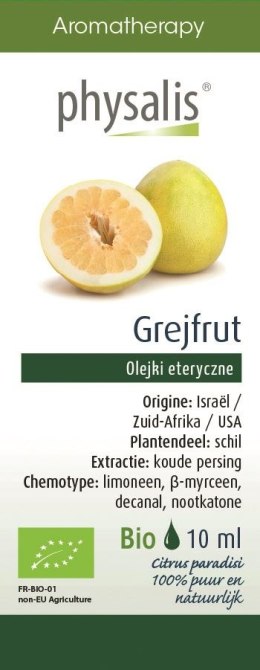 Ätherisches BIO-Grapefruitöl 10ml