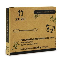 Bambus-Hygienestäbchen Mit Baumwoll-Schneemann 100 stk.