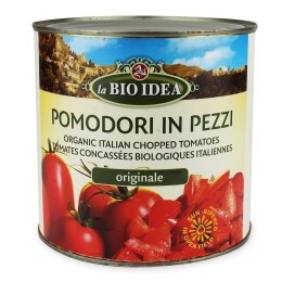 Tomaten in Scheiben Geschnitten Ohne BIO-Haut 2,5kg (1,5kg)
