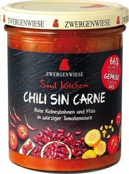Orientalische Chili Sin Carne Glutenfreie Sauce BIO 370g