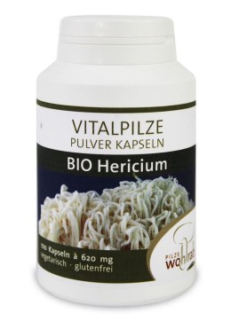 Hericium BIO Pilze 100 Kapseln (620mg)