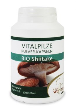 Shiitake BIO Pilze 100 Kapseln (400mg)