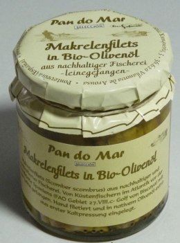 Makrele in BIO-Olivenöl Extra 220g(154 G)