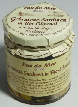 Gebratene BIO-Sardinen in Olivenöl 220g